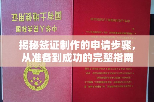 宝安揭秘签证制作的申请步骤，从准备到成功的完整指南