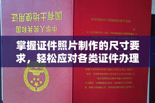 宝安掌握证件照片制作的尺寸要求，轻松应对各类证件办理
