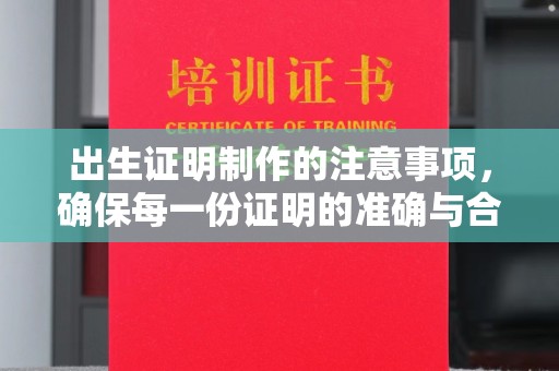 宝安出生证明制作的注意事项，确保每一份证明的准确与合法