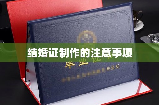 宝安结婚证制作的注意事项